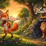 قصة الثعلب المكار والاسد