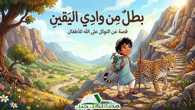 صورة غلاف لقصة عن التوكل على الله للأطفال