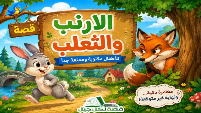 قصة الارنب والثعلب