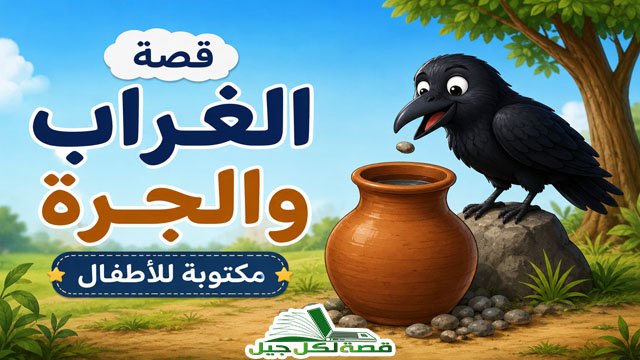 قصة الغراب والجرة