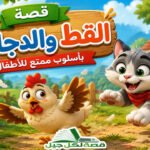 قصة القط والدجاجة