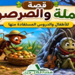قصة النملة والصرصور للأطفال