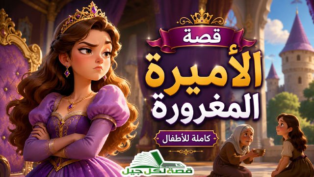 قصة الأميرة المغرورة كاملة للأطفال