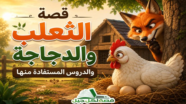 قصة الثعلب والدجاجة والدروس المستفادة منها