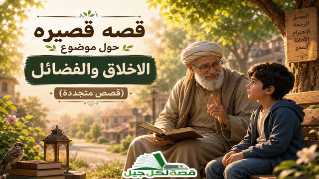قصه قصيره حول موضوع الاخلاق والفضائل
